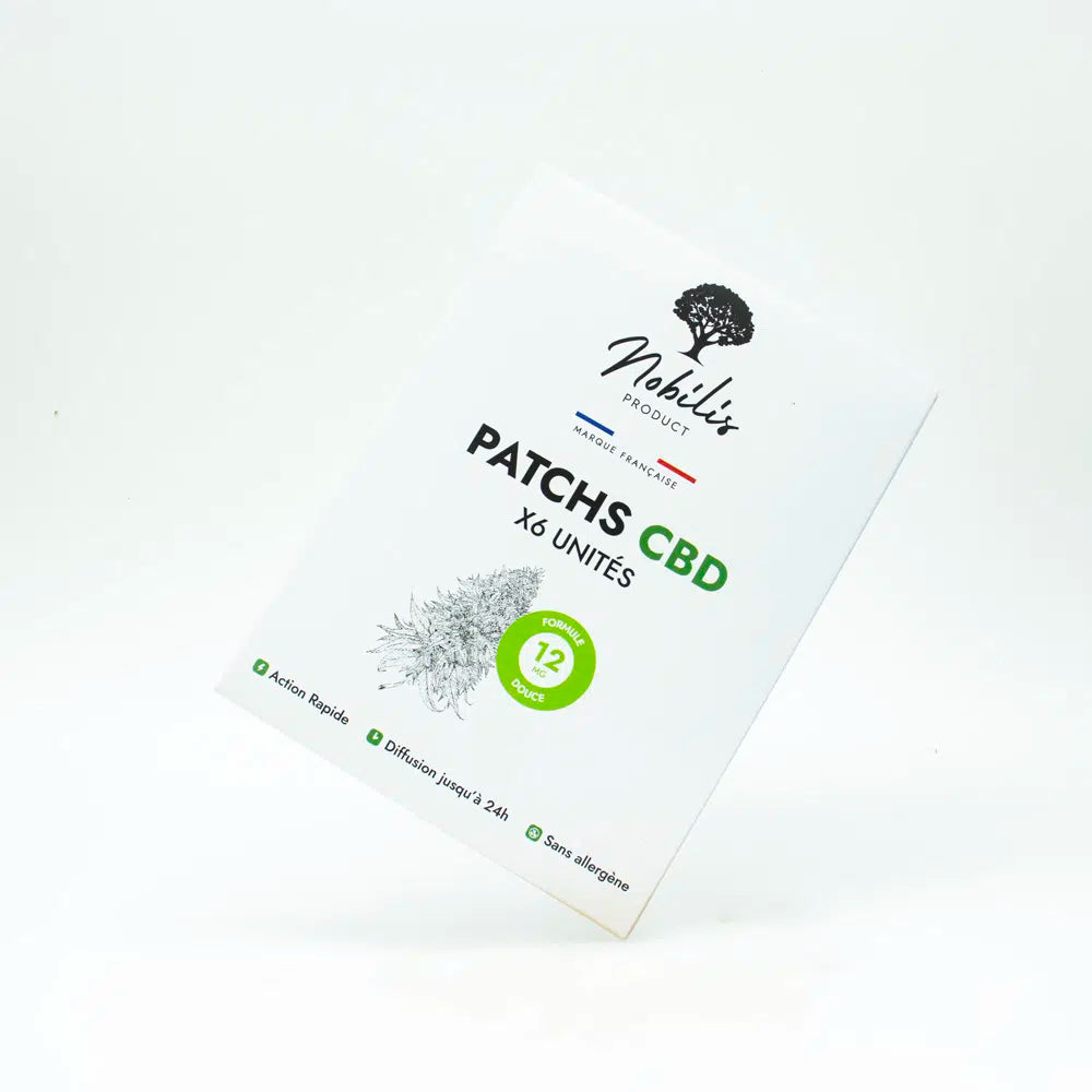 Patchs CBD dosés à 12mg – Nobilis Product