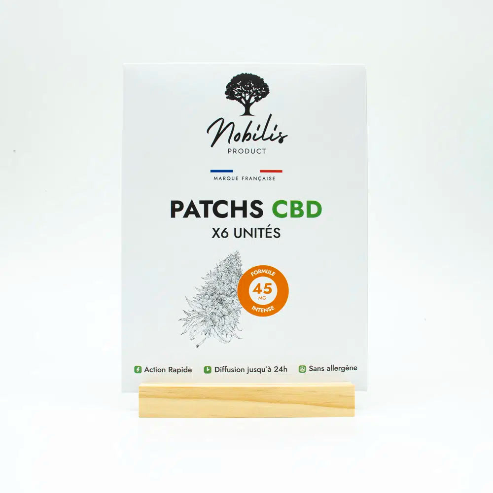 Patchs CBD dosés à 45mg – Nobilis Product