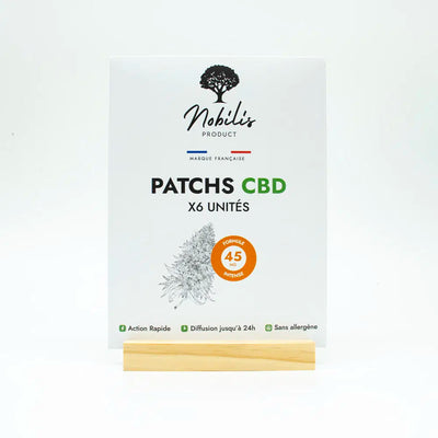 Patchs CBD dosés à 45mg – Nobilis Product