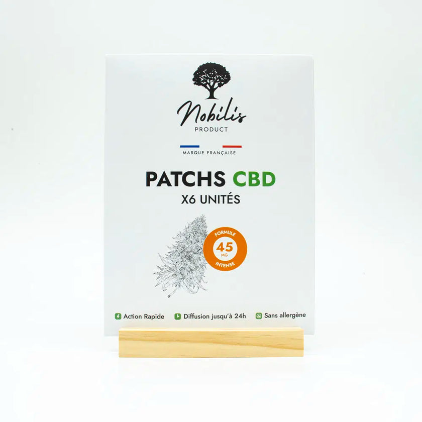 Patchs CBD dosés à 45mg – Nobilis Product