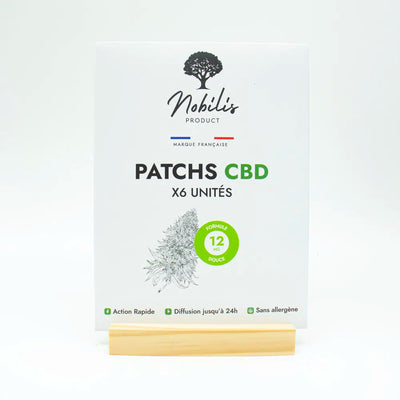 Patchs CBD dosés à 12mg – Nobilis Product