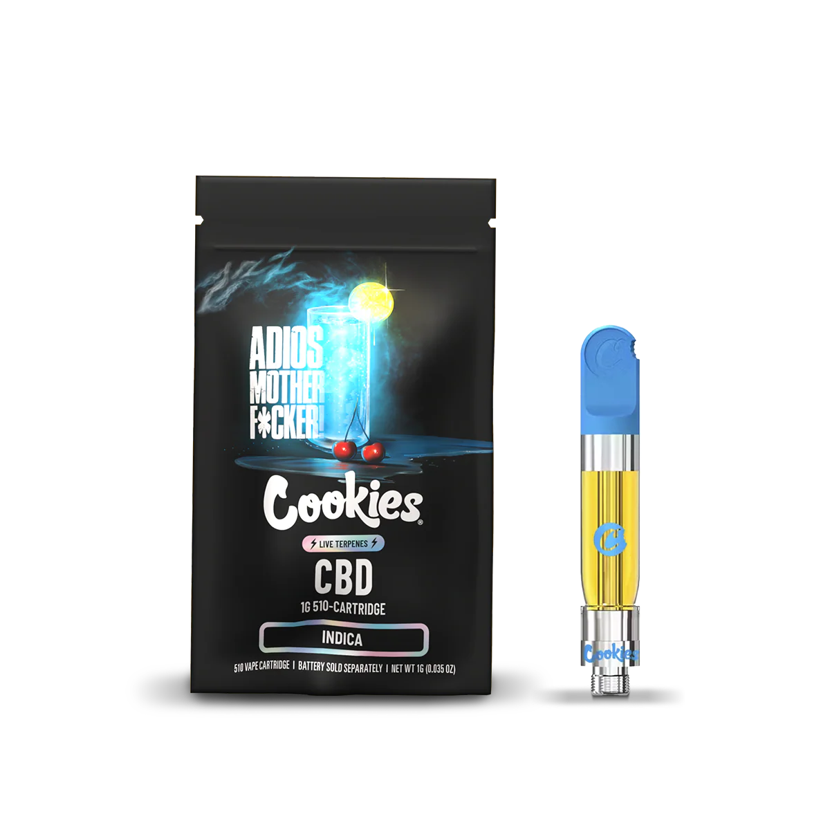 Cartouche CBD Adios Mother F*cker! COOKIES