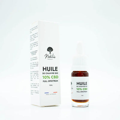 Huile de CBD 10% Full Spectrum – Nobilis Product