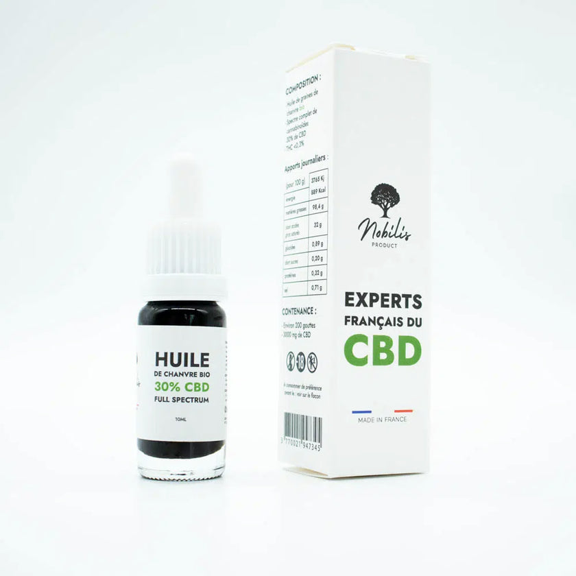 Huile de CBD 30% Full Spectrum – Nobilis Product