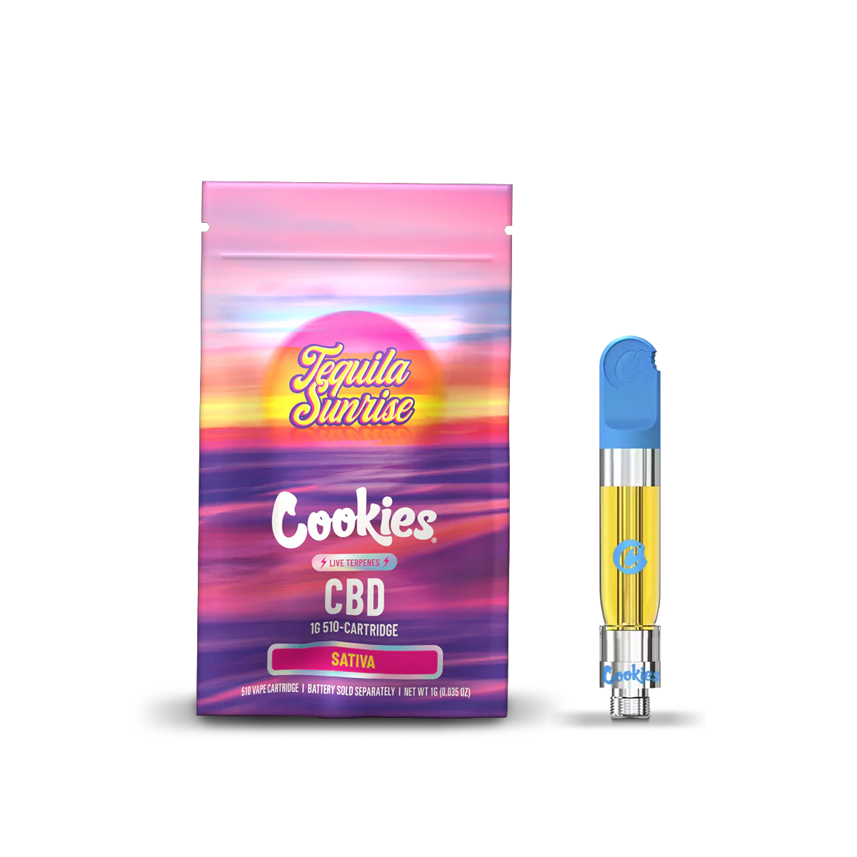 Cartouche CBD Tequila Sunrise COOKIES